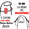 Taza Tomando Coca mi Riñon se Relaja