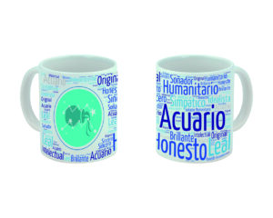 Taza con Signos Zodiacales