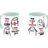 Taza Tomando Coca mi Riñon se Relaja