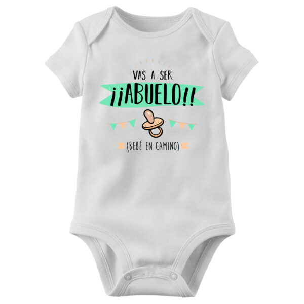 Pañalero Vas a ser Abuelo Bebe en Camino