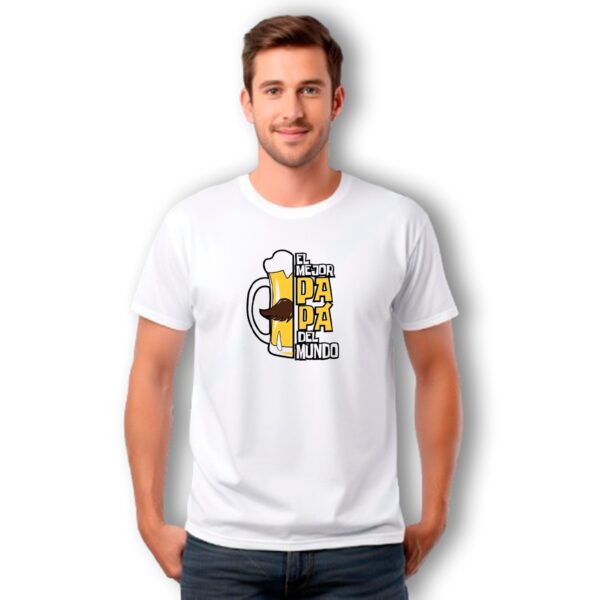 Playera El Mejor Papá del Mundo Día del Padre