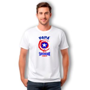 Playera Papá Eres mi Super Heroe Favorito