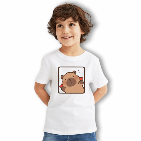 Playera Infantil de Capibara