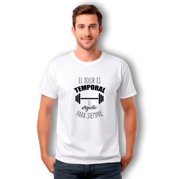 Playera EL DOLOR ES TEMPORAL EL ORGULLO PARA SIEMPRE Playera EL DOLOR ES TEMPORAL EL ORGULLO PARA SIEMPRE